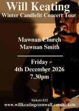 Load image into Gallery viewer, Will Keating Winter Candlelit Concert Tour 2026 - Mawnan Smith
