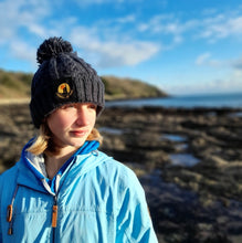 Load image into Gallery viewer, Cable Knit Melange Beanie Hat (free P&amp;P to UK)
