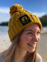 Load image into Gallery viewer, Cable Knit Melange Beanie Hat (free P&amp;P to UK)
